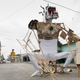 Image for article titled In Ecuador, insane giant sculptures of The Hulk and Hellboy invade on New Year's Eve